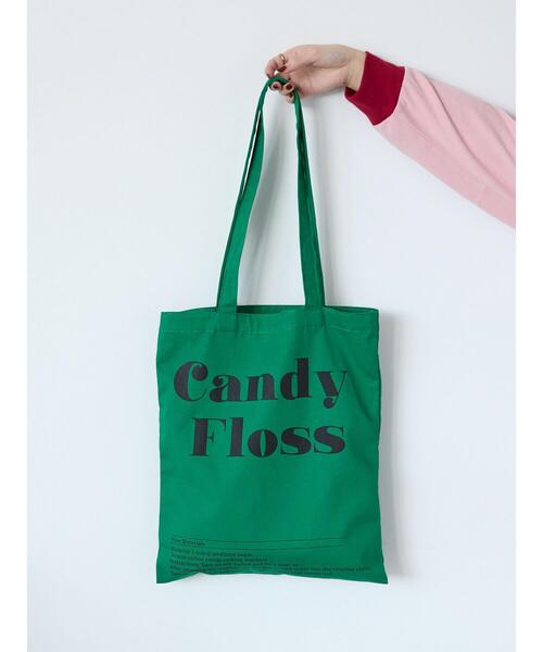 ehka sopo(エヘカソポ)の「ロゴトートバッグ(ハンドバッグ・レディース・グリーン/ピンク/キナリ/ブルー・F)」の3枚目の写真