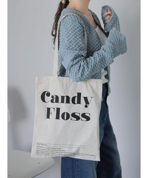 ehka sopo(エヘカソポ)の「ロゴトートバッグ(ハンドバッグ・レディース・グリーン/ピンク/キナリ/ブルー・F)」の7枚目の写真