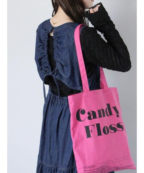 ehka sopo(エヘカソポ)の「ロゴトートバッグ(ハンドバッグ・レディース・グリーン/ピンク/キナリ/ブルー・F)」の16枚目の写真