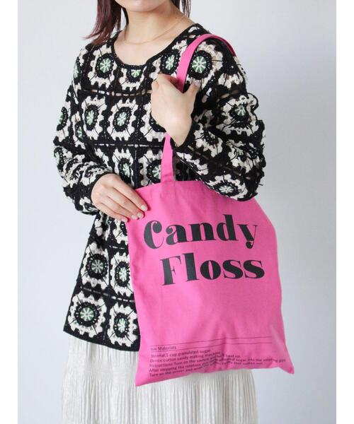 ehka sopo(エヘカソポ)の「ロゴトートバッグ(ハンドバッグ・レディース・グリーン/ピンク/キナリ/ブルー・F)」の19枚目の写真