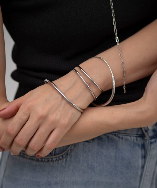 NOLLEY’S（ノーリーズ）の「【grace grace/グラスグラス】2ラインブレスレット（ブレスレット・レディース・ゴールド/シルバー・FREE）」の5枚目の写真