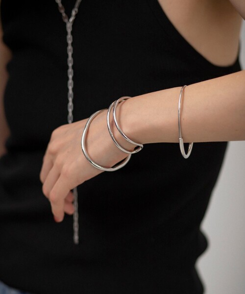 NOLLEY’S（ノーリーズ）の「【grace grace/グラスグラス】2ラインブレスレット（ブレスレット・レディース・ゴールド/シルバー・FREE）」の4枚目の写真