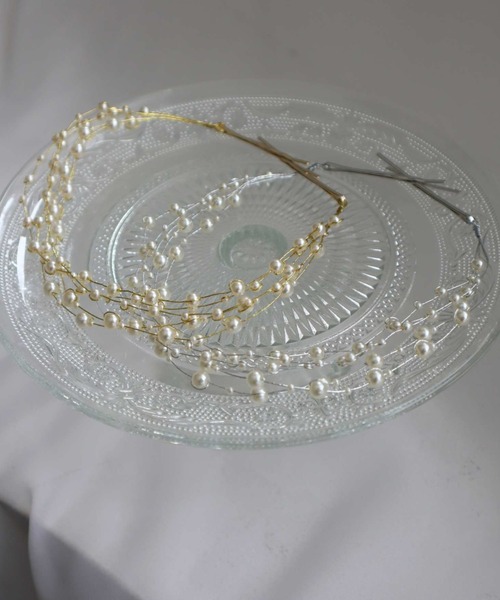 Dorry Doll(ドリードール)の「パールヘッドドレス(ヘアピン・レディース・シルバー/ゴールド・FREE)」の15枚目の写真