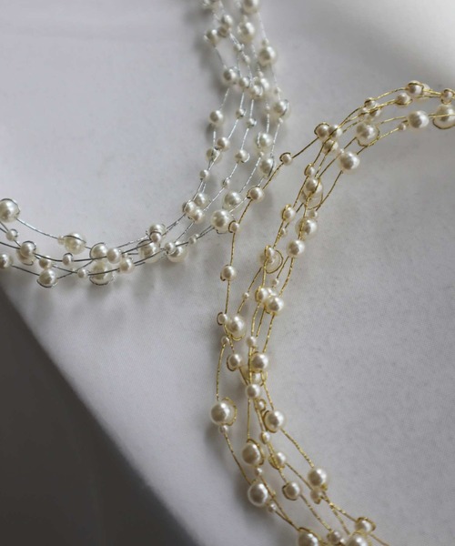 Dorry Doll(ドリードール)の「パールヘッドドレス(ヘアピン・レディース・シルバー/ゴールド・FREE)」の14枚目の写真