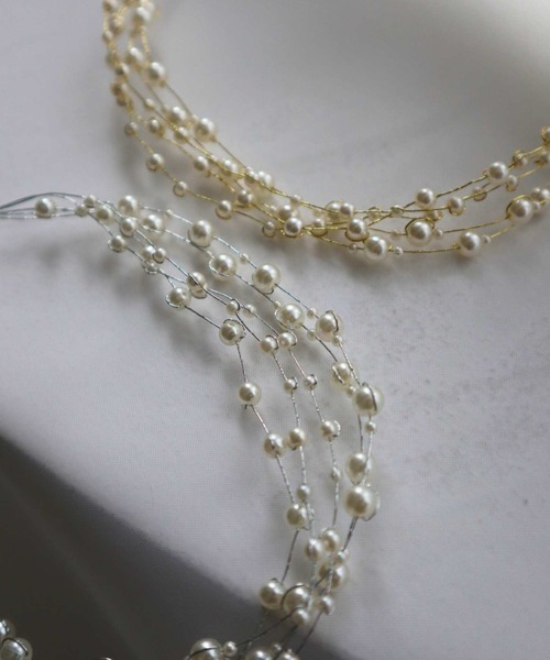 Dorry Doll(ドリードール)の「パールヘッドドレス(ヘアピン・レディース・シルバー/ゴールド・FREE)」の13枚目の写真