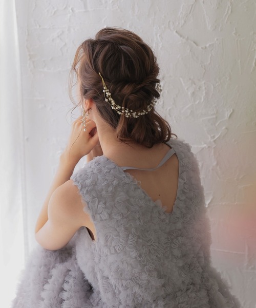 Dorry Doll(ドリードール)の「パールヘッドドレス(ヘアピン・レディース・シルバー/ゴールド・FREE)」の19枚目の写真