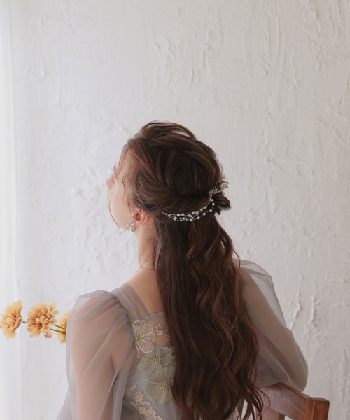 Dorry Doll(ドリードール)の「パールヘッドドレス(ヘアピン・レディース・シルバー/ゴールド・FREE)」の18枚目の写真