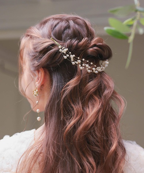 Dorry Doll(ドリードール)の「パールヘッドドレス(ヘアピン・レディース・シルバー/ゴールド・FREE)」の22枚目の写真