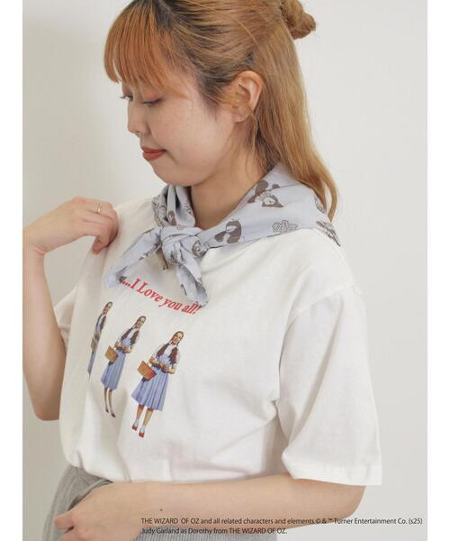 Samansa Mos2（サマンサ モスモス）の「【オズの魔法使】総柄スカーフ（ストール/ショール・レディース・ブルー/モカ・F）」の15枚目の写真