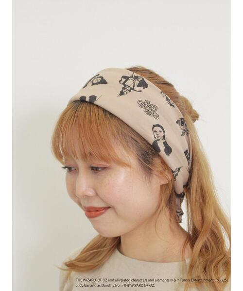 Samansa Mos2（サマンサ モスモス）の「【オズの魔法使】総柄スカーフ（ストール/ショール・レディース・ブルー/モカ・F）」の12枚目の写真