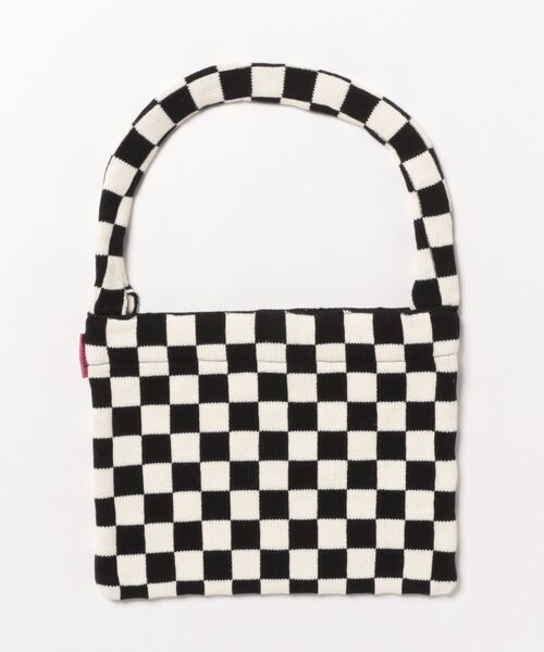 September（セプテンバー）の「【8】【SEPTEMBER(セプテンバー)】knit bag（ショルダーバッグ・レディース・グリーン系その他/レッド系/ブラック系・FREE）」の2枚目の写真
