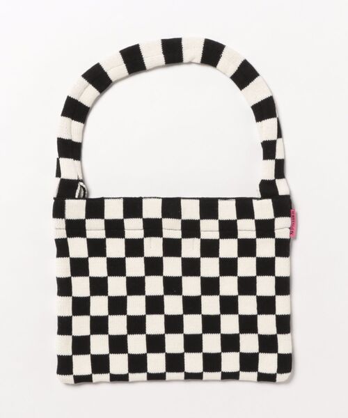 September（セプテンバー）の「【8】【SEPTEMBER(セプテンバー)】knit bag（ショルダーバッグ・レディース・グリーン系その他/レッド系/ブラック系・FREE）」の4枚目の写真