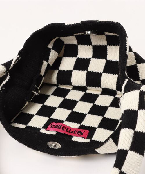 September（セプテンバー）の「【8】【SEPTEMBER(セプテンバー)】knit bag（ショルダーバッグ・レディース・グリーン系その他/レッド系/ブラック系・FREE）」の6枚目の写真