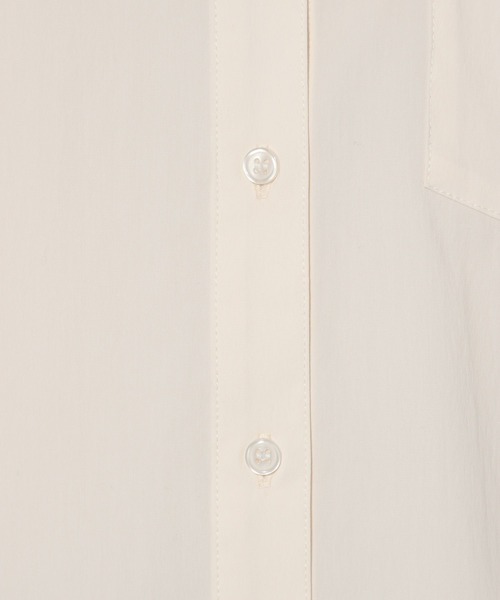 Elura（エルーラ）の「ハリ感ストレッチシャツ/323311（シャツ/ブラウス・レディース・ホワイト/ベージュ・FREE）」の4枚目の写真