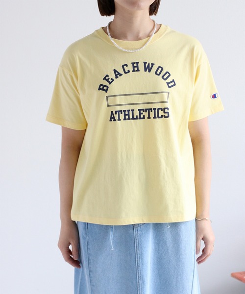 Champion(チャンピオン)の「【champion】SHORT SLEEVE Tee BASIC 3(Tシャツ/カットソー・レディース・イエロー・M)」の11枚目の写真