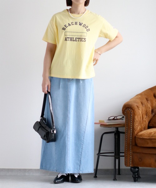 Champion(チャンピオン)の「【champion】SHORT SLEEVE Tee BASIC 3(Tシャツ/カットソー・レディース・イエロー・M)」の12枚目の写真