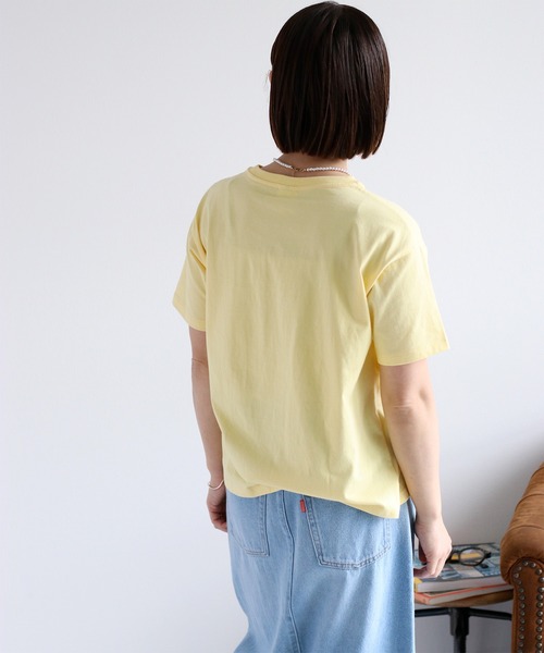 Champion(チャンピオン)の「【champion】SHORT SLEEVE Tee BASIC 3(Tシャツ/カットソー・レディース・イエロー・M)」の5枚目の写真