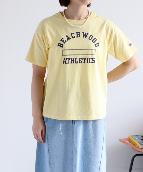 Champion(チャンピオン)の「【champion】SHORT SLEEVE Tee BASIC 3(Tシャツ/カットソー・レディース・イエロー・M)」の9枚目の写真