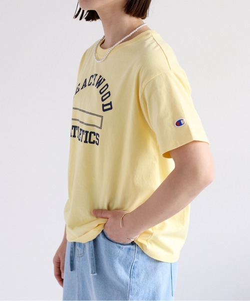 Champion(チャンピオン)の「【champion】SHORT SLEEVE Tee BASIC 3(Tシャツ/カットソー・レディース・イエロー・M)」の8枚目の写真