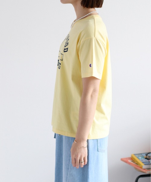 Champion(チャンピオン)の「【champion】SHORT SLEEVE Tee BASIC 3(Tシャツ/カットソー・レディース・イエロー・M)」の7枚目の写真