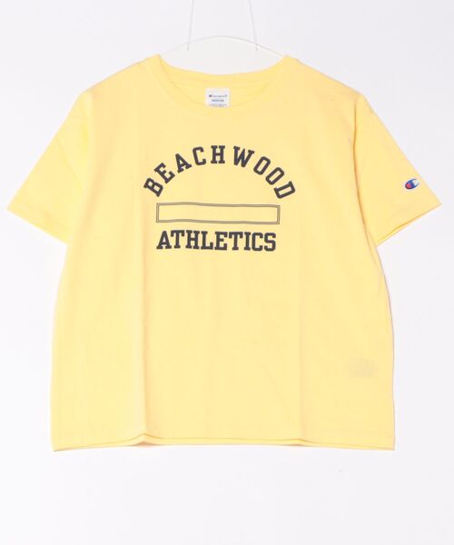 Champion(チャンピオン)の「【champion】SHORT SLEEVE Tee BASIC 3(Tシャツ/カットソー・レディース・イエロー・M)」の4枚目の写真