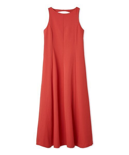 Mila Owen(ミラオーウェン)の「ドライタッチサテンソリッドワンピース(ワンピース・レディース・グレイッシュベージュ/ブラック/レッド・1/0)」の19枚目の写真