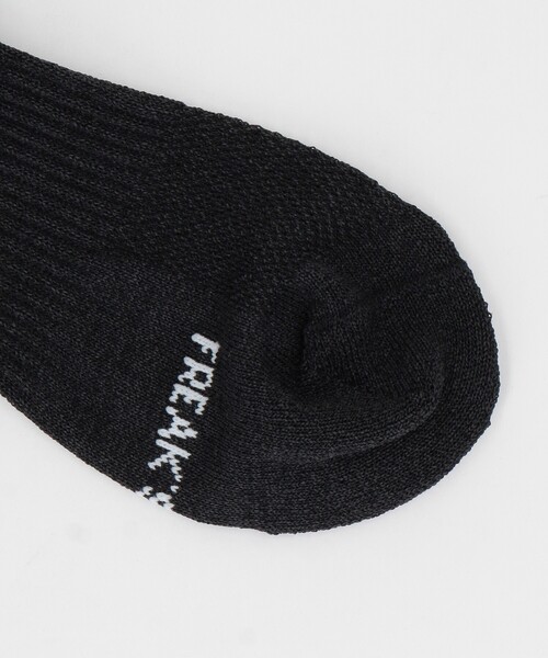 FREAK'S STORE（フリークスストア）の「和紙無地ﾛｺﾞｸｳｫｰﾀｰ(25.0-27.0cm対応)（ソックス/靴下・メンズ・ホワイト/マスタード/グレー/ブラック・ﾌﾘ-）」の5枚目の写真