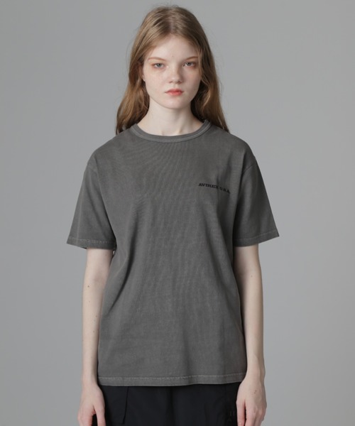 FADE WASH PRINT T-SHIRT/フェードウォッシュプリントTシャツ（T