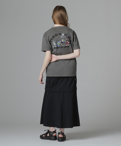 FADE WASH PRINT T-SHIRT/フェードウォッシュプリントTシャツ（T