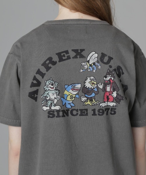 FADE WASH PRINT T-SHIRT/フェードウォッシュプリントTシャツ（T