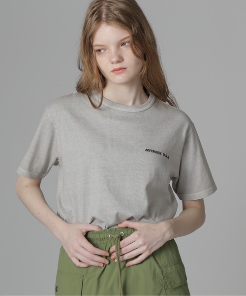 FADE WASH PRINT T-SHIRT/フェードウォッシュプリントTシャツ（T