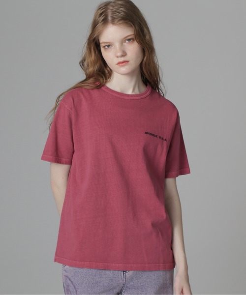 FADE WASH PRINT T-SHIRT/フェードウォッシュプリントTシャツ（T