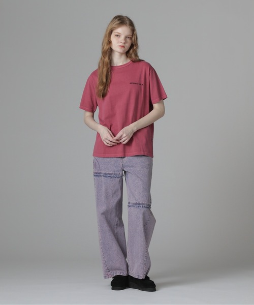 国内発送【AVIREX】フェードウォッシュプリントTシャツ FADE WASH PRINT T-SHIRT/フェードウォッシュプリントTシャツ（T