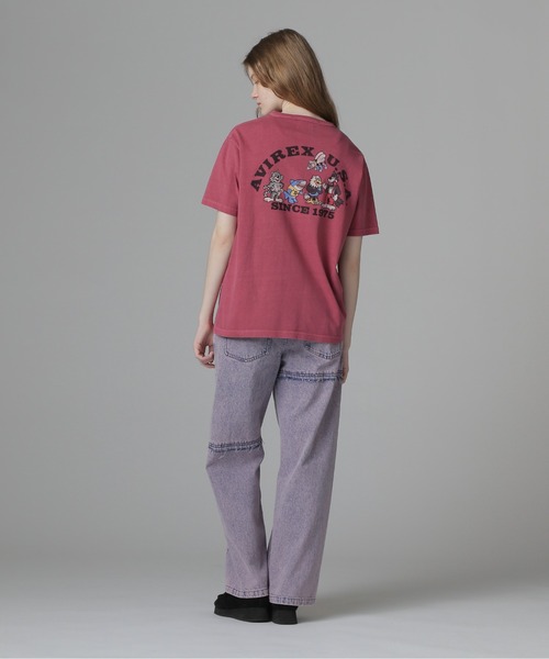 FADE WASH PRINT T-SHIRT/フェードウォッシュプリントTシャツ（T