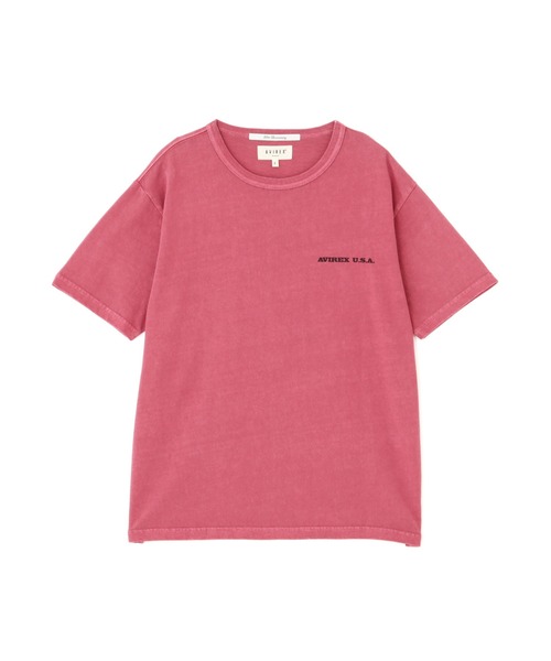 FADE WASH PRINT T-SHIRT/フェードウォッシュプリントTシャツ（T