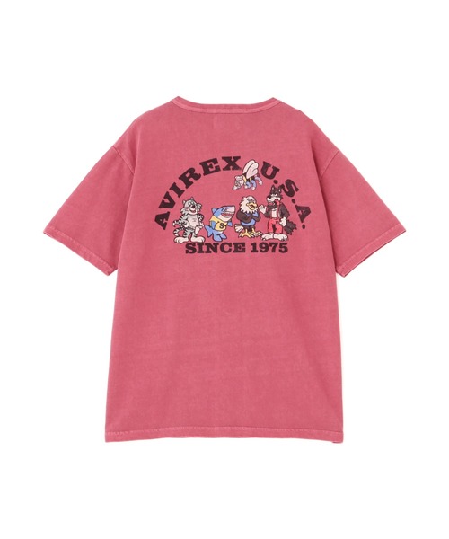 FADE WASH PRINT T-SHIRT/フェードウォッシュプリントTシャツ（T