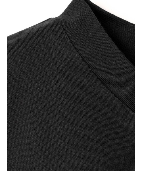 mizuiroind（ミズイロインド）の「mizuiro ind メッシュミックスワイドプルオーバー（Tシャツ/カットソー・レディース・ブラック/ネイビー/キナリ/オフホワイト/チャコールグレー・FREE）」の11枚目の写真