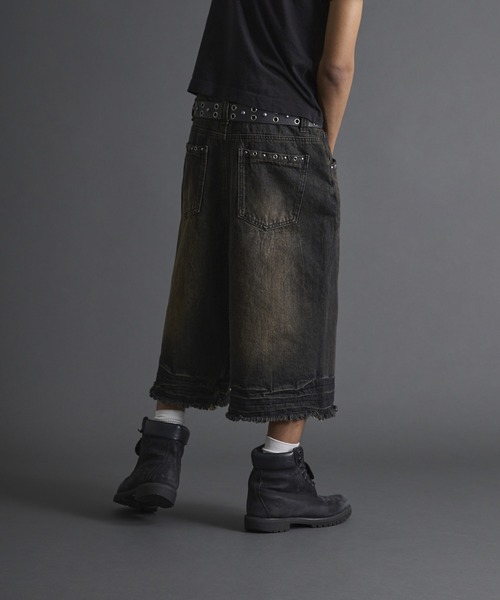 【ZOZO完売品】ander hunk オーバーダイバギーデニムカーゴパンツ ANDER HUNK カーゴパンツ 4-Pocket Cargo Denim Pants/4ポケット