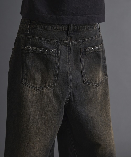 パンツ ANDER HUNK Overdyed Baggy Sweat Pants ANDER HUNK（アンダーハンク）の「Overdyed Baggy Sweat Pants