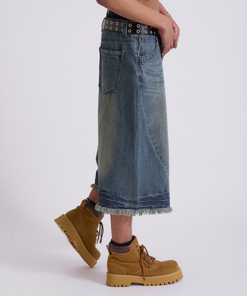 パンツ ANDER HUNK Studs Design Baggy Slacks ANDER HUNK スラックス 「新色追加」Studs Design Baggy Slacks