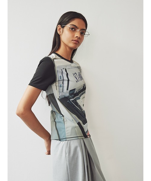 トップス SORIN SO AM I Panel Print T-shirt セール】SO AM I Panel Print T-shirt（Tシャツ/カットソー