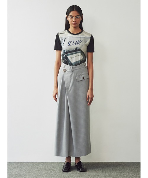 セール】SO AM I Panel Print T-shirt（Tシャツ/カットソー