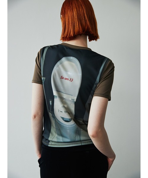 トップス SORIN SO AM I Panel Print T-shirt SO AM I Panel Print T-shirt（カットソー/Tシャツ）｜SORIN