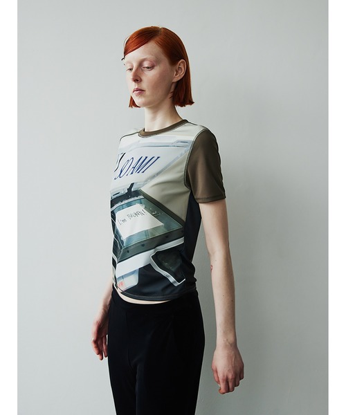 トップス SORIN SO AM I Panel Print T-shirt SO AM I Panel Print T-shirt（カットソー/Tシャツ）｜SORIN