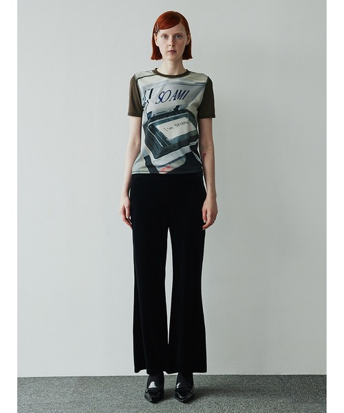 トップス SORIN SO AM I Panel Print T-shirt セール】SO AM I Panel Print T-shirt（Tシャツ/カットソー