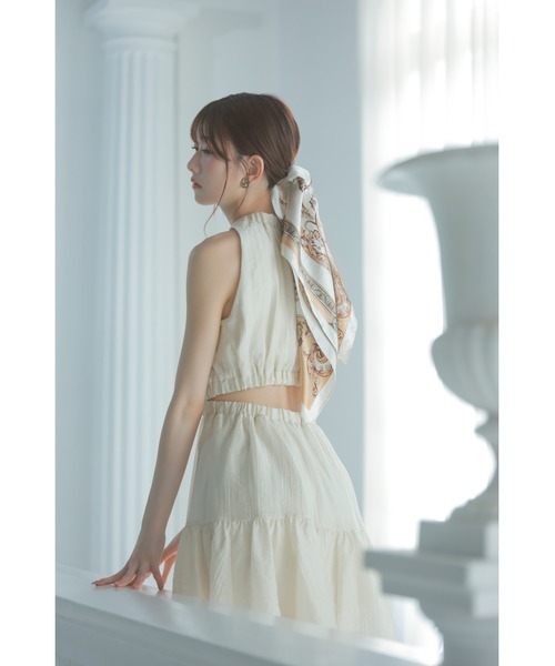 セール】【AKB48 千葉恵里さん着用・女神ワンピ】ホルターネック