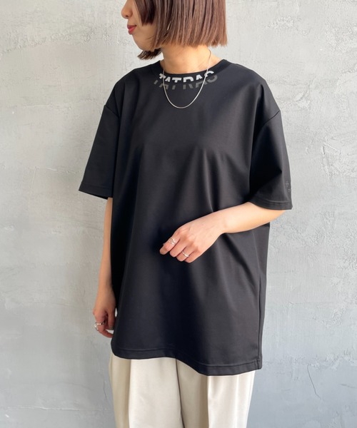 TATRAS/タトラス] WANDO ネックロゴ ショートスリーブTシャツ（T