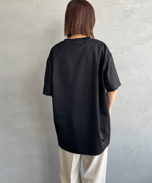 TATRAS/タトラス] WANDO ネックロゴ ショートスリーブTシャツ（T