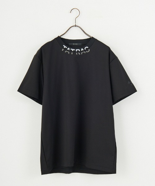 TATRAS/タトラス] WANDO ネックロゴ ショートスリーブTシャツ（T