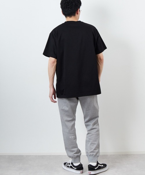 TATRAS/タトラス] WANDO ネックロゴ ショートスリーブTシャツ（T